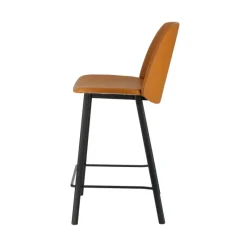Perfecta Olivia Tabouret snack tendance en simili rembourré* Tabouret Snack (assise +/- 65 Cm)|Tabouret De Bar (assise +/- 80 Cm)
