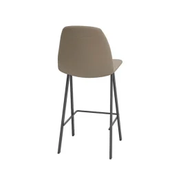 Perfecta Ona Tabouret moderne rembourré en simili hauteur snack* Tabouret Snack (assise +/- 65 Cm)|Tabouret De Bar (assise +/- 80 Cm)