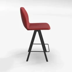 Perfecta Ona Tabouret snack en tissu style moderne* Tabouret Snack (assise +/- 65 Cm)|Tabouret De Bar (assise +/- 80 Cm)