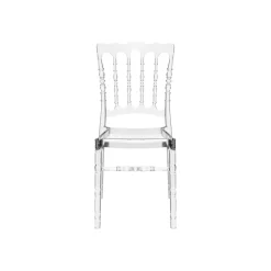 Opera Chaise Napoléon empilable revisitée en polycarbonate transparent* Chaise De Cuisine|Chaise De Salle à Manger