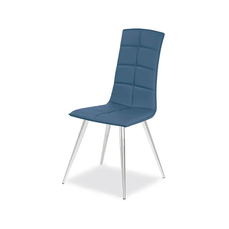 Europea Oregon Chaise matelassée italienne avec pieds en métal* Chaise De Cuisine|Chaise De Salle à Manger