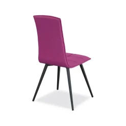 Europea Oregon Chaise matelassée italienne avec pieds en métal* Chaise De Cuisine|Chaise De Salle à Manger
