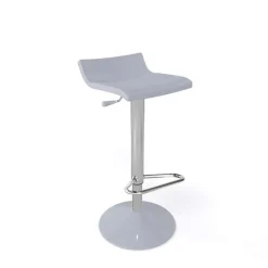 Over T Tabouret moderne réglable en hauteur et tournant sans dossier* Tabouret Snack (assise +/- 65 Cm)|Tabouret De Bar (assise +/- 80 Cm)