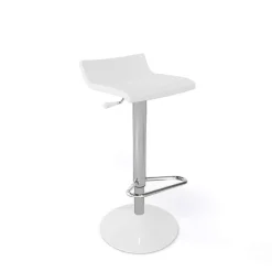 Over T Tabouret moderne réglable en hauteur et tournant sans dossier* Tabouret Snack (assise +/- 65 Cm)|Tabouret De Bar (assise +/- 80 Cm)