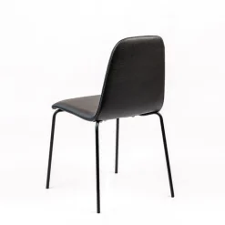 Sessio Pandora Chaise moderne rembourrée avec pieds métal* Chaise De Cuisine|Chaise De Salle à Manger