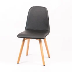 Sessio Pandora Chaise rembourrée avec pieds coniques en bois* Chaise De Cuisine|Chaise De Salle à Manger
