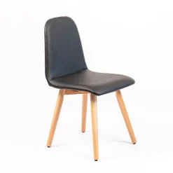 Sessio Pandora Chaise rembourrée avec pieds coniques en bois* Chaise De Cuisine|Chaise De Salle à Manger