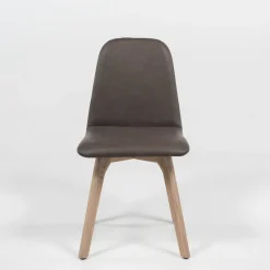 Sessio Pandora diamant Chaise de séjour moderne matelassée en synthétique et bois* Chaise De Cuisine|Chaise De Salle à Manger