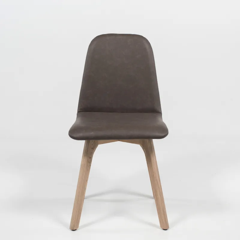 Sessio Pandora diamant Chaise de séjour moderne matelassée en synthétique et bois* Chaise De Cuisine|Chaise De Salle à Manger
