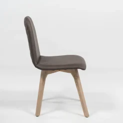 Sessio Pandora diamant Chaise de séjour moderne matelassée en synthétique et bois* Chaise De Cuisine|Chaise De Salle à Manger