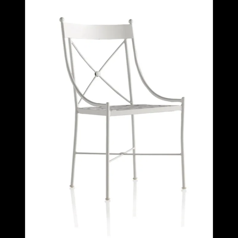 Jayso Paris Chaise provençale en métal* Chaise De Cuisine|Chaise De Salle à Manger