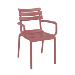 Paris Fauteuil moderne empilable en polypropylène* Chaise De Cuisine|Chaise De Salle à Manger