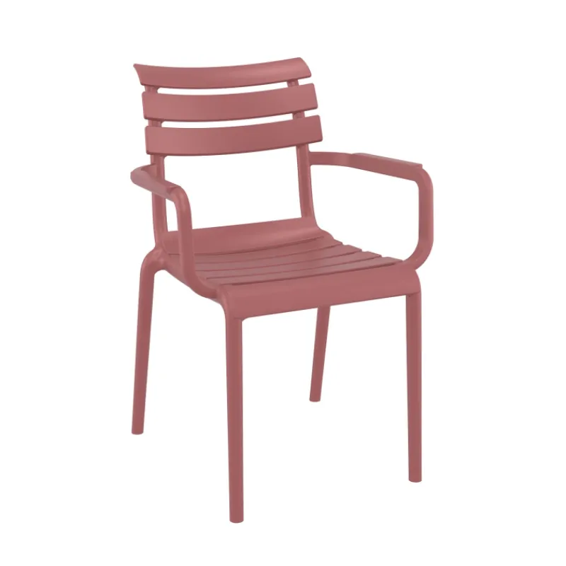 Paris Fauteuil moderne empilable en polypropylène* Chaise De Cuisine|Chaise De Salle à Manger