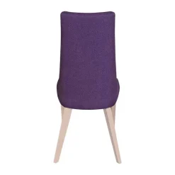 Lujosa Park Chaise contemporaine en tissu et pieds bois* Chaise De Salle à Manger|Chaise Salon