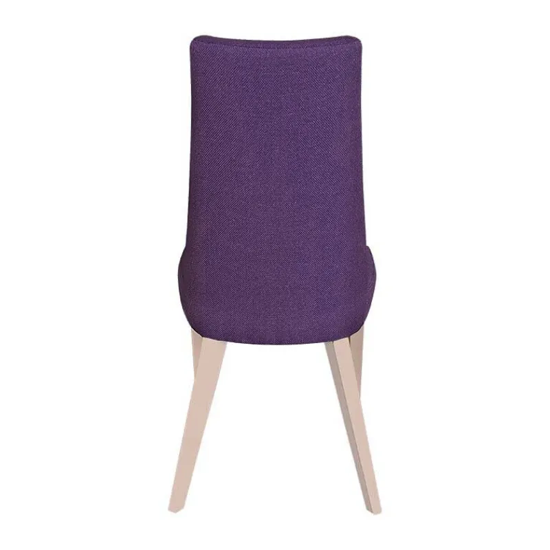 Lujosa Park Chaise contemporaine en tissu et pieds bois* Chaise De Salle à Manger|Chaise Salon