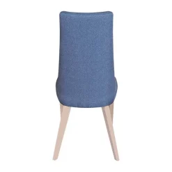 Lujosa Park Chaise contemporaine en tissu et pieds bois* Chaise De Salle à Manger|Chaise Salon