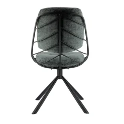 PaulineChaise design confortable pivotante en tissu* Chaise De Bureau|Chaise De Salle à Manger