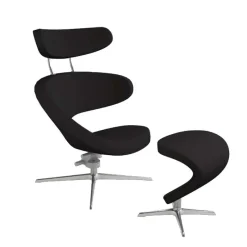Varier Peel ® Fauteuil de relaxation design en tissu* Fauteuil De Salon