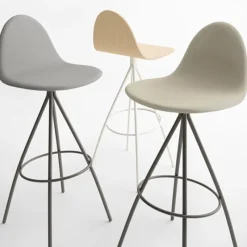 Cancio Petris Tabouret haut design* Tabouret Snack (assise +/- 65 Cm)|Tabouret De Bar (assise +/- 80 Cm)