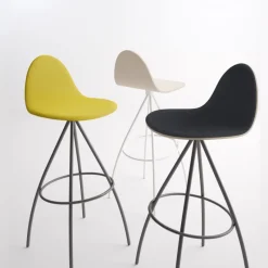 Cancio Petris Tabouret haut design* Tabouret Snack (assise +/- 65 Cm)|Tabouret De Bar (assise +/- 80 Cm)