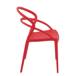 Pia Chaise de jardin tendance empilable en polypropylène* Chaise De Jardin