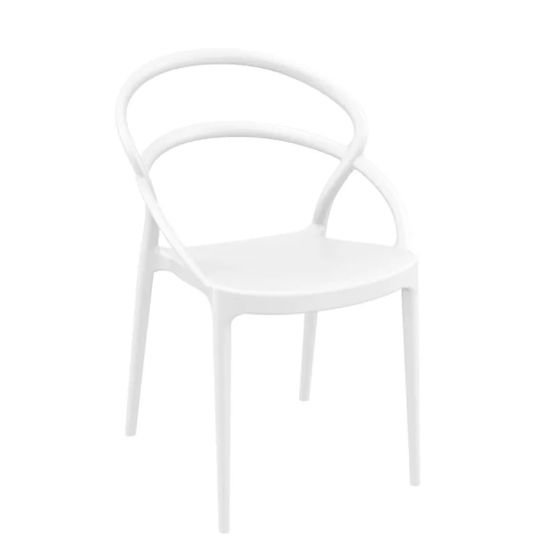 Pia Chaise tendance empilable en polypropylène* Chaise De Cuisine|Chaise De Salle à Manger