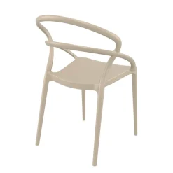 Pia Chaise tendance empilable en polypropylène* Chaise De Cuisine|Chaise De Salle à Manger