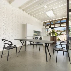 Pia Chaise tendance empilable en polypropylène* Chaise De Cuisine|Chaise De Salle à Manger