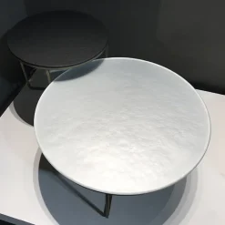Sovet Italia Piktor Sovet Table basse ronde en verre* Table De Salon