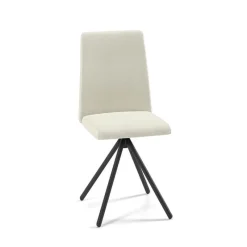 Perfecta Pinot Chaise moderne pivotante en tissu* Chaise De Salle à Manger|Chaise De Bureau