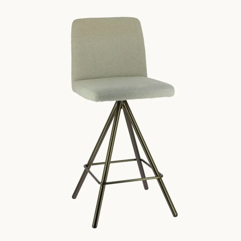 Perfecta Pinot Tabouret snack pivotant en tissu* Tabouret De Bar (assise +/- 80 Cm)|Tabouret Snack (assise +/- 65 Cm)