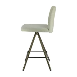 Perfecta Pinot Tabouret snack pivotant en tissu* Tabouret De Bar (assise +/- 80 Cm)|Tabouret Snack (assise +/- 65 Cm)