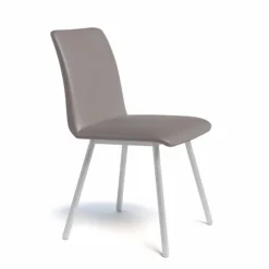 Perfecta Pisa Chaise de salle à manger moderne en métal et simili* Chaise De Cuisine|Chaise De Salle à Manger