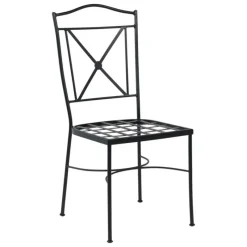Jayso Pisa Chaise provençale en acier* Chaise De Salle à Manger