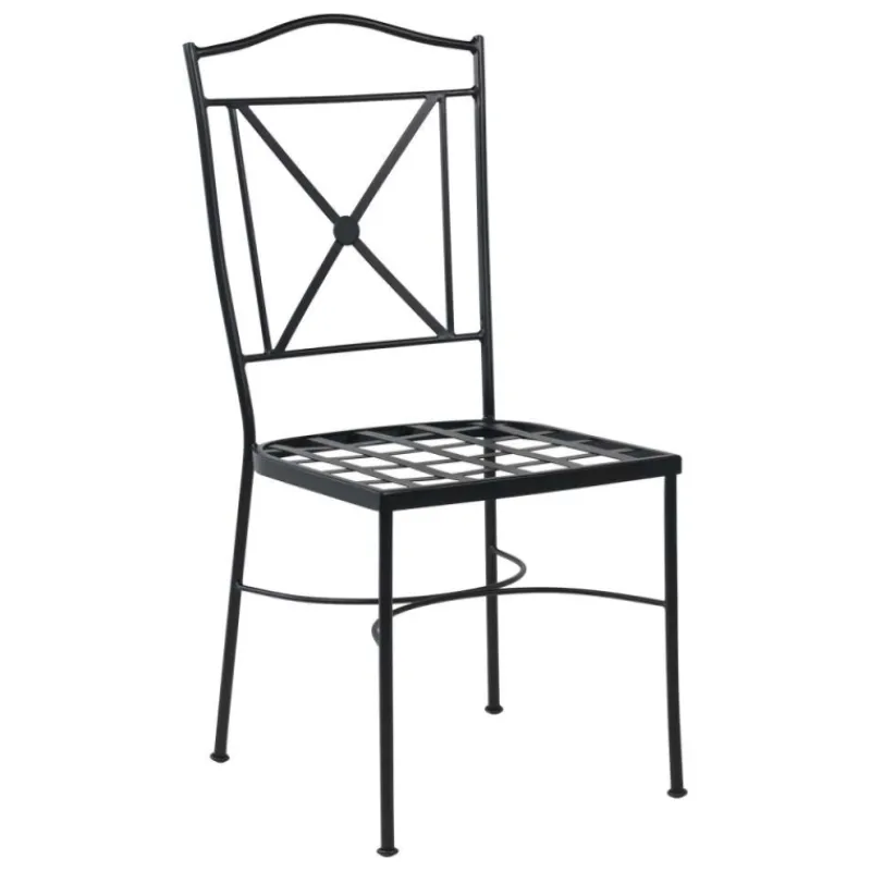 Jayso Pisa Chaise provençale en acier* Chaise De Salle à Manger
