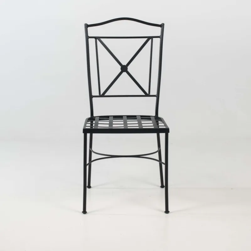 Jayso Pisa Chaise provençale en acier* Chaise De Salle à Manger