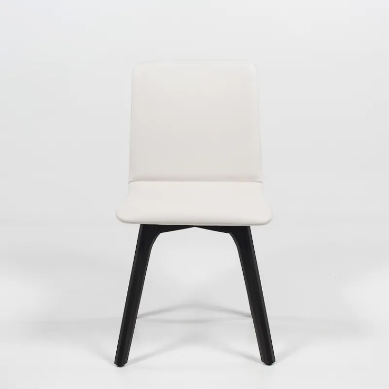 Sessio Plaza Chaise de salle à manger scandinave en synthétique et bois* Chaise De Cuisine|Chaise De Salle à Manger