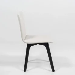 Sessio Plaza Chaise de salle à manger scandinave en synthétique et bois* Chaise De Cuisine|Chaise De Salle à Manger