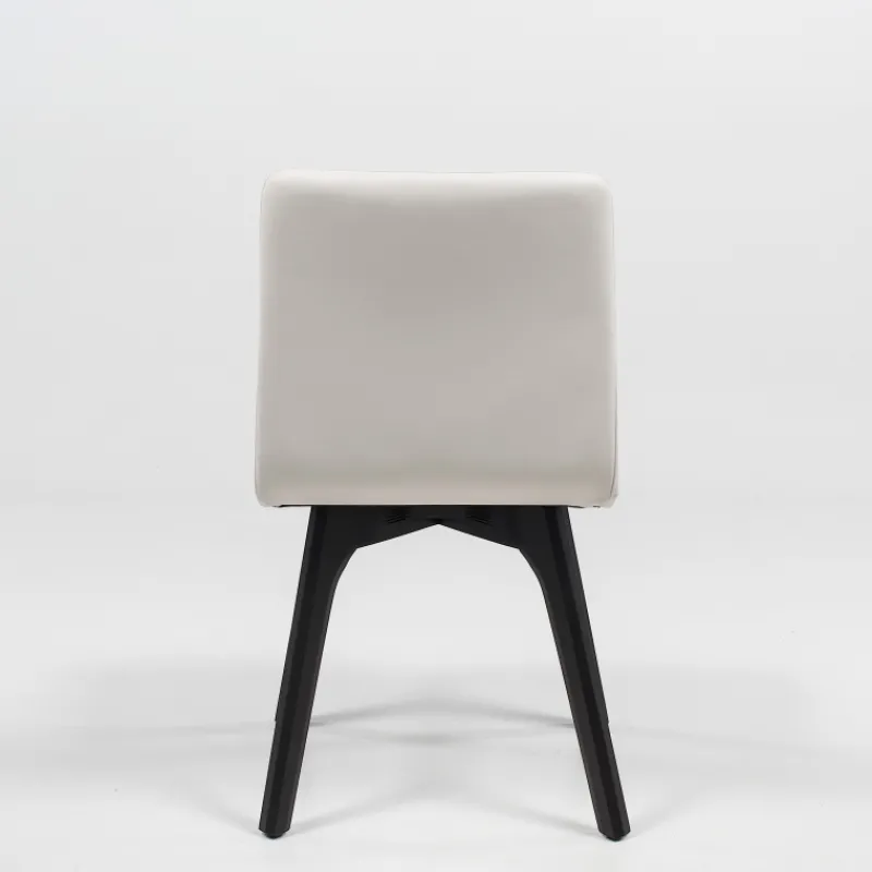 Sessio Plaza Chaise de salle à manger scandinave en synthétique et bois* Chaise De Cuisine|Chaise De Salle à Manger