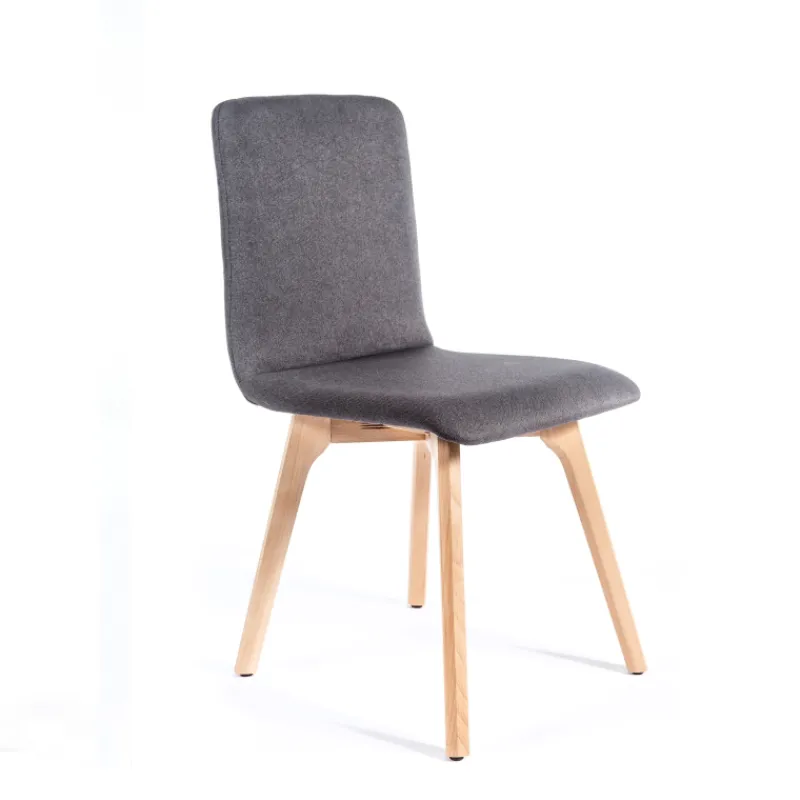 Sessio Plaza Chaise de salle à manger moderne en tissu et bois* Chaise De Salle à Manger|Chaise Salon