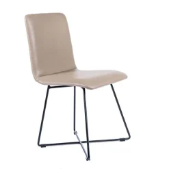 Sessio Plaza Chaise design avec pieds filaires en métal* Chaise De Cuisine|Chaise De Salle à Manger