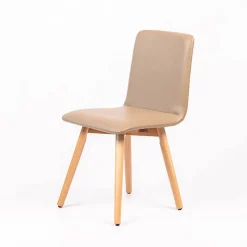 Sessio Plaza Chaise moderne rembourrée avec pieds en bois coniques* Chaise De Cuisine|Chaise De Salle à Manger