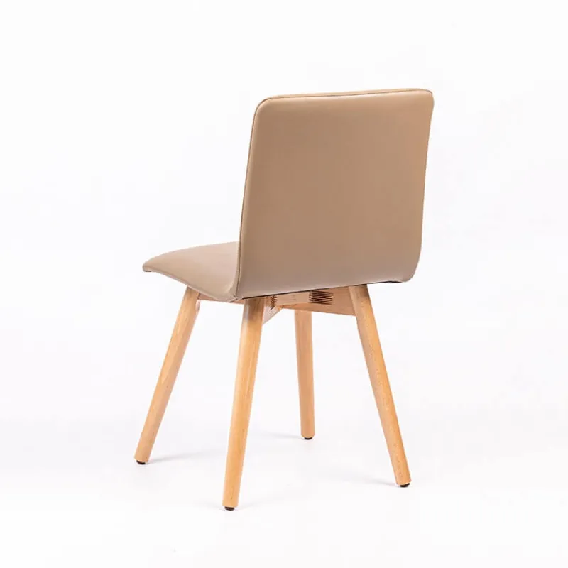 Sessio Plaza Chaise moderne rembourrée avec pieds en bois coniques* Chaise De Cuisine|Chaise De Salle à Manger