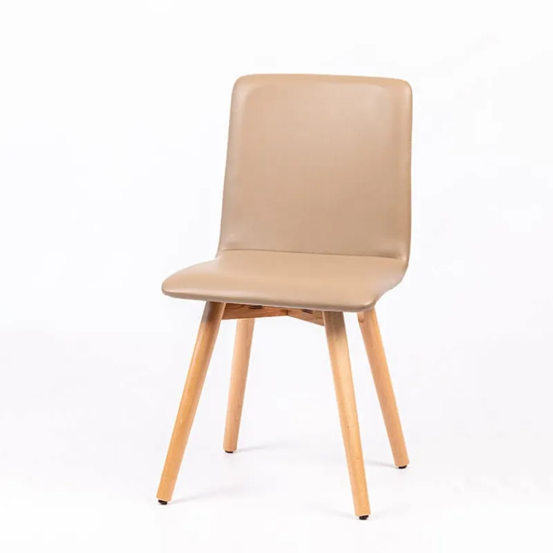 Sessio Plaza Chaise moderne rembourrée avec pieds en bois coniques* Chaise De Cuisine|Chaise De Salle à Manger