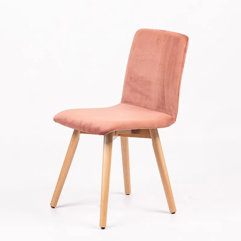 Sessio Plaza line Chaise en tissu avec dos matelassé et pieds en bois* Chaise De Salle à Manger|Chaise Salon