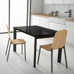 Cancio Poker Table petit espace extensible en verre* Table De Cuisine|Table Pour Petit Espace