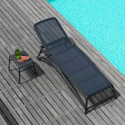 Pop Table basse de jardin carrée empilable en polypropylène* Table De Jardin