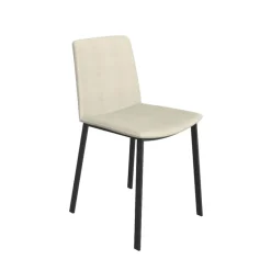 Perfecta Primera Chaise moderne tissu et pieds métal* Chaise De Salle à Manger