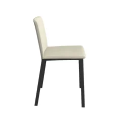 Perfecta Primera Chaise moderne tissu et pieds métal* Chaise De Salle à Manger