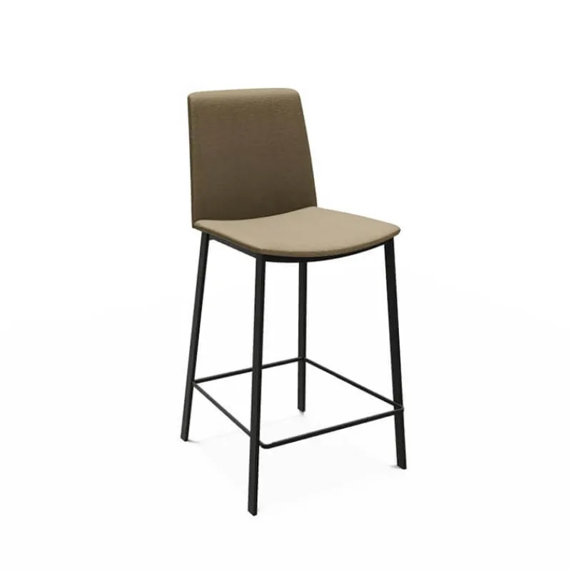 Perfecta Primera Tabouret snack de style contemporain belge en tissu* Tabouret Snack (assise +/- 65 Cm)|Tabouret De Bar (assise +/- 80 Cm)